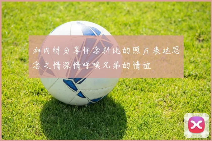 加内特分享怀念科比的照片表达思念之情深情呼唤兄弟的情谊